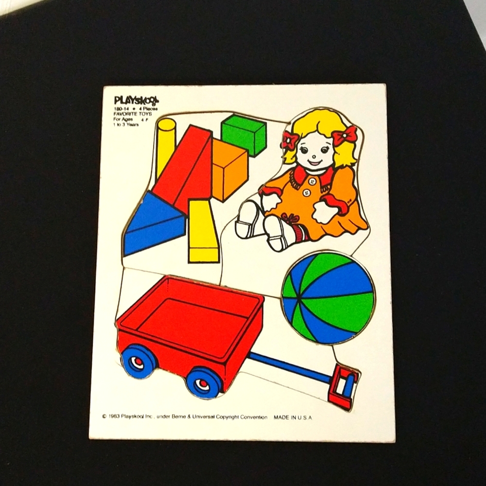 Vintage 1983" Playskool Favorite Toys